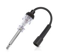 Adunsiaoto In-Line Spark Plug Engine Ignition Tester, Ignition Spark Tester, Spark Plug Coil Diagnostic Detector Tool, Straight Boot Ignition Tester Light, for Small Engines, Cars, Motorcycles
