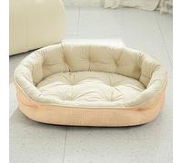 ADUODAO Soft & Fluffy Pet Bed Orthopedic Dog Bed with Non-Slip Bottom, Soft Calming Dog Crate Mat, Pet Cushion Mat Ideal for Labrador, Chihuahua, Springer Spaniel (77 * 58 * 21cm)