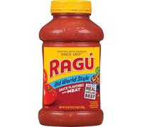 Aduoke Ragu Old World Style Sauce Flavored with Meat, Made with Olive Oil, Perfect for Italian Style Meals at Home, 45 OZ