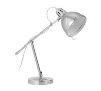 Adura Pink and Chrome Adjustable Desk Lamp