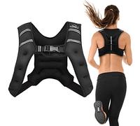 Aduro Sport Weighted Vest Workout Equipment, 4lbs/6lbs/12lbs/20lbs/25lbs Body Weight Vest for Men, Women, Kids (4 Pounds (1.81 KG))