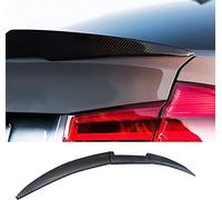 ADUZA Car Rear Spoilers for Volkswagen VW EOS (Type 1F) Coupé/Cabriolet 2006-2015, Lip Strip Decoration Part Diffuser Bumper Cover,Carbon Fiber Look