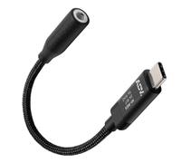 ADV. Accessport Lite USB Type C to 3.5mm Female Headphone Jack Adapter, Hi Res 24bit/96kHz USB C to Aux Audio Dongle Cable Cord Compatible with iPhone 15 Pro Max/15 Pro/15 Plus, Galaxy S23/S22 Ultra