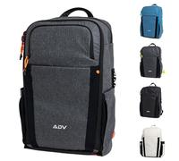 ADV Flex Tennis & Pickleball Bag - Backpack for 2 Tennis Racquets or 3 Paddles - Weatherproof with Expanding Canopy, 18 Pockets, Laptop Sleeve - Tennis Backpack for Men & Women