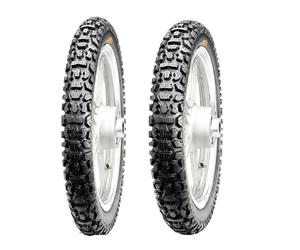 ADV Motorcycle Tyres CST C858 Trail 2.75 -21 45P & 4.10 -18 59P TT Pair