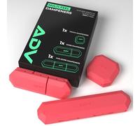 ADV Tennis Dampener for Racket - Custom Feel Tennis Vibration Dampener - Tennis Shock Absorber to Reduce Racket Vibration and Stay on The Strings - Engineered Poly-Silicone Tennis Racket Dampener