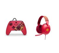 ADV Wired CTRL XBX - Red Blaze + Wired Headset XBX - Red Blaze Bundle