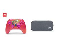 ADV Wireless CTRL NSW2 - Mario & Friends + Slim Case NSW2- Grey Bundle