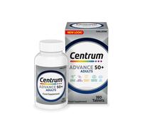 Advance 50+ Multivitamin Tablets for Men and Women, Vitamins with 24 Essential Nutrients with Vitamin C, D and Zinc, 180