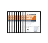 Advance Announce Magnetic Frame A3 Black (Pack Of 10) Aa01851