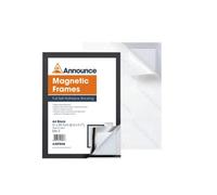 Advance Announce Magnetic Frame A4 Black (Pack Of 2) Aa01846