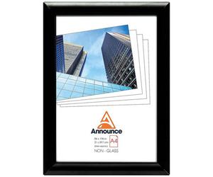 Advance Announce Snap Frame A4 Black -