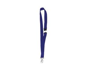 Advance Announce Textile Necklace Blue (Pack Of 10)