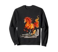 Advance With The Power Of Ten Thousand Galloping Horses Sweatshirt
