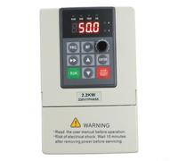 Advanced 2 2KW Variable Frequency Drive 1Phase 220V Input 3Phase 380V Output with Robust Protection Against Overload and Temperature