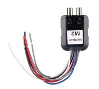 Advanced 2 Channel Line Driver Converter Signals Processor for Eliminating Engine Noise in Upgraded Vehicle Sound Systems Auto Sound Upgrades Noise Filter