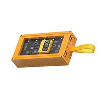 Advanced 20000mAh Mobile Power Adapter With Visible Chip Designing And LED Clear Display For Unique Battery Charging