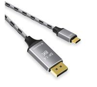 Advanced 2M USB C to DisplayPort 1.4 Cable 8K@60Hz 4K@60Hz Smartphones and Tablets Streaming
