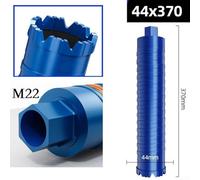 Advanced 370mm M22 Concrete Core Drill Bit Capable of Handling the Rigors of Professional Construction Work (44mm)