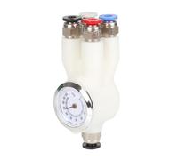 Advanced 4 Channel Feed Adapter for P1P P1S X1C Continuous Printing Reduced Clogging Risk High-Temp PTFE Tube