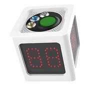 Advanced 4 Side Countdowns Timer Simple Operate Metal Frame Construction Upgrades for Competitive Gaming & Casual Play ABS Clock