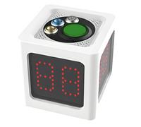 Advanced 4 Side Countdowns Timer Simple Operate Metal Frame Construction Upgrades for Competitive Gaming & Casual Play Clock