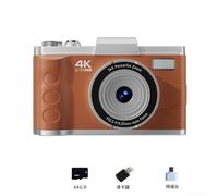 Advanced 64MP 4K HD Digital Camera Autofocus 16x Digital Zoom 3 0 inch LCD Screen Manual Mode USB 2 0 TF Card Compatible Storage Video (Brown 64G)