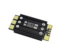 Advanced 80A Electronic Speed Controller For Aircraft 3-8S Input Ranges Space Saving Design Effortless Installation High Current ESC
