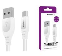 Advanced Accessories 3 Metre Micro to USB Cable- White