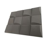 Advanced Acoustics 12" (305mm) AeroFoil Acoustic Studio Foam Treatment 12 Tile Pack Covering 12sqft (1.11m2)