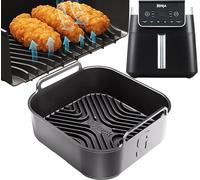 Advanced Airflow Ninja AF180UK Silicone Liner | 15mm Ridges for Air Flow, 3mm Thick, Dishwasher Safe | Designed to Fit Ninja AF180UK | 1PC 6.2L Liter Silicone Air Fryer Liners | by iStock Kitchen