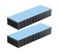 Advanced Aluminum Cooling Solution 120X40X20Mm Heat Sink for Enhances Electronic Device LED Cooling Heatsink
