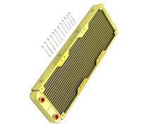 Advanced Aluminum Water Cooling Radiator with 18 Tubes and Optimal Heat Transfer Computer Water Cool Quiet Cooling