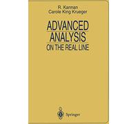 Advanced Analysis: On the Real Line – Universitext – Springer Verlag