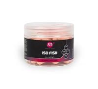 Advanced Angling Solutions Ltd Mainline Baits - ISO Fish Fluoro Dumbell Wafters - 12 x 15mm - Pink c/o