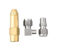 Advanced Atomizing Fuel Nozzle for Waste Oil, Features Adjustable Spray Flow and Good Anti Clogging Effect (1.0mm)