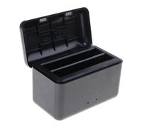 Advanced Battery Charging Case 2CH Hub For 360 Sports Camera Battery Storage Case Build-in Card Slot
