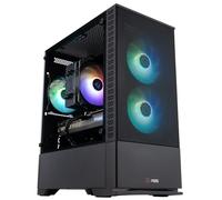 ADVANCED BATTLESTATIONS ABS Cyclone Ruby Gaming PC - Windows 11 - AMD Ryzen 7 9700X - GeForce RTX 5070 - DLSS 4 - AI-Powered Performance - 32GB DDR5 6000MHz - 1TB M.2 NVMe SSD - CR9700X50702