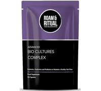 Advanced Bio Cultures Complex - Probiotics, Prebiotics & Postbiotics - 90 Capsules - Rhamnosus, Benicaros® & SynBalance® Probiotics - Vegan Capsules Made in The UK by Roam & Ritual™
