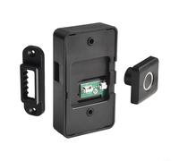 Advanced Biometric Fingerprint Lock for Cabinets and Drawers, No Key Needed for Access (10 Fingerprints)