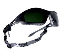 Advanced Bolle Tracker TRACWPCC5 Anti Scratch Green Safety Glasses with Strap Welding PC Shade 5 [Pack of 1] --