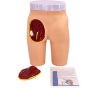 Advanced Buttock Injection Practice Model,Hip Injection Training Simulator - Reusable Realistic Model,3 Injection Training Methods Educational and Teaching Tools