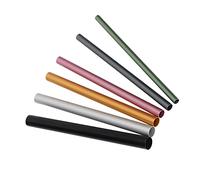 Advanced C Curve Nail Shaping Stick Set with Aluminum Nail Tip Form Rods for Acrylic & UV Gel - Assorted Sizes, Portable Design for Home and Salon Use