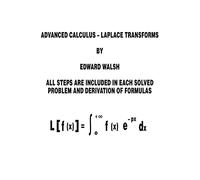Advanced Calculus: Laplace Transforms