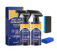 Advanced Car Quick-Acting Coating Agent Spray,120ml Quick Effect Coating Agent,Quick Detailer Spray,Car Coating Sprays,Car Cleaning Kit Advanced Cleaning Products for Renewal Vehicles (2PC)
