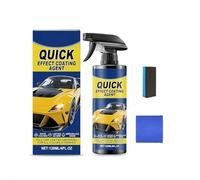 Advanced Car Quick-Acting Coating Agent Spray, 120ml Quick Effect CoatingAgent, Advanced Ceramic Sprays Coatings, Waterless Car Wash Quick Effect Coating Agent for Cars, Motorcycles