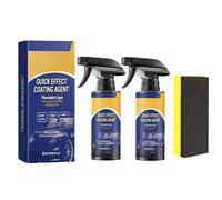 Advanced Car Quick-Acting Coating Agent Spray, 2025 New 3 In 1 High Ceramic Coating Spray, Protection Quick Effect Coating Agent, Multi-Functional Coating Renewal Agent Long-Lasting Protection (2Pc)