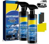 Advanced Car Quick-Acting Coating Agent Spray, 2025 New 3 in 1 High Protection Quick Effect Waterless Wash Coating, Quick Effect Coating Agent, Restore Shine & Long-Lasting Protection (2PCS)