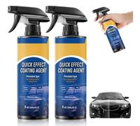 Advanced Car Quick-Acting Coating Agent Spray, 2026 New 3 in 1 High Protection Quick Effect Waterless Wash Coating, Qui/ck Effect C/oating Agent, Restore Shine & Long-Lasting Protection (2PCS)