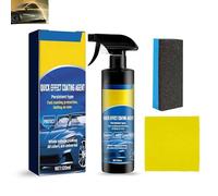 Advanced Car Quick-acting Coating Agent Spray,3 in 1 High Protection Quick Effect Coating Agent for Car, Waterless Wash C-ar Scratch Wax Polish C-oating,Q=uick Effect C-oating A-gent for C-ar